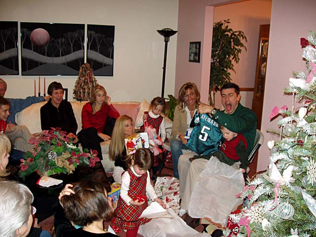 Opening presents