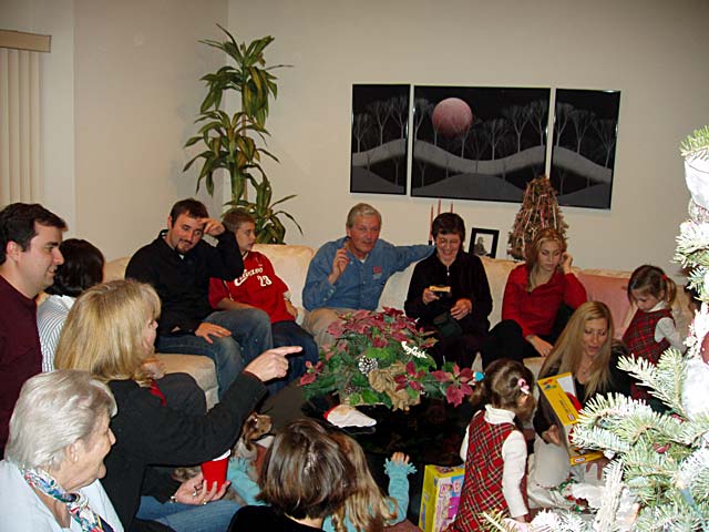 Opening presents