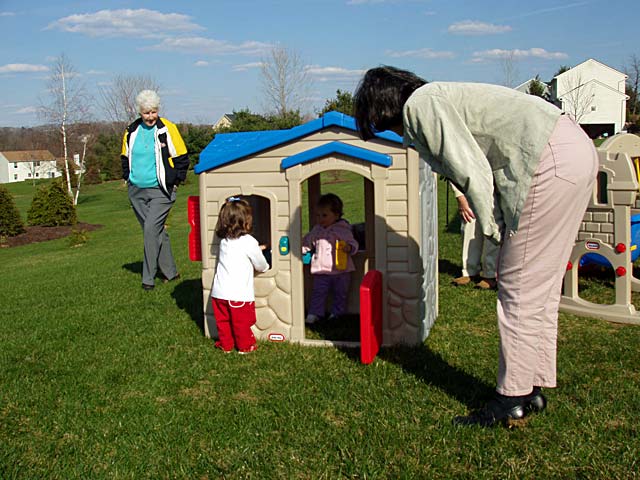 Shannon in play house